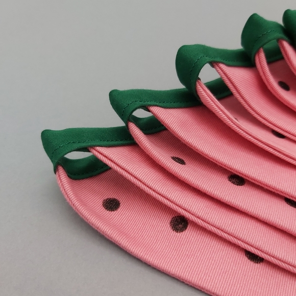 FABRIC GARLAND FLAG BUNTING, WATERMELON BUNTING, WALL DECORATION, PARTY DECOR - Picture 6 of 10